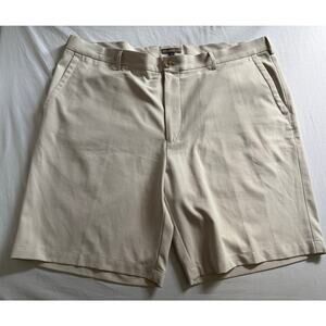 Peter Millar Shorts Mens 42 Tan Golf‎ Performance Crown Sport Lightweight